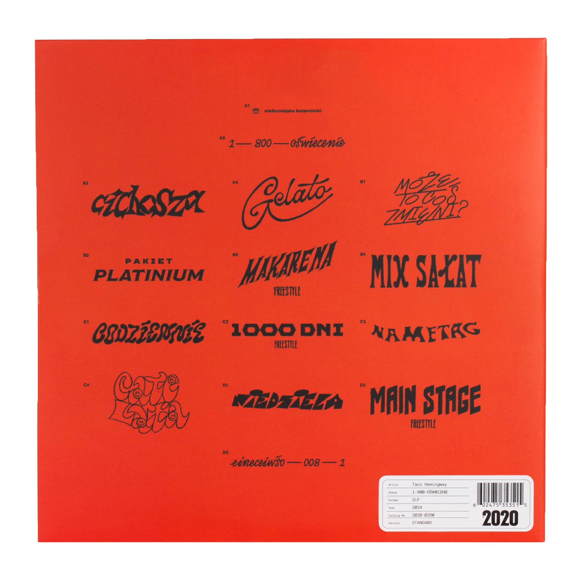 „1-800-OŚWIECENIE” 2LP