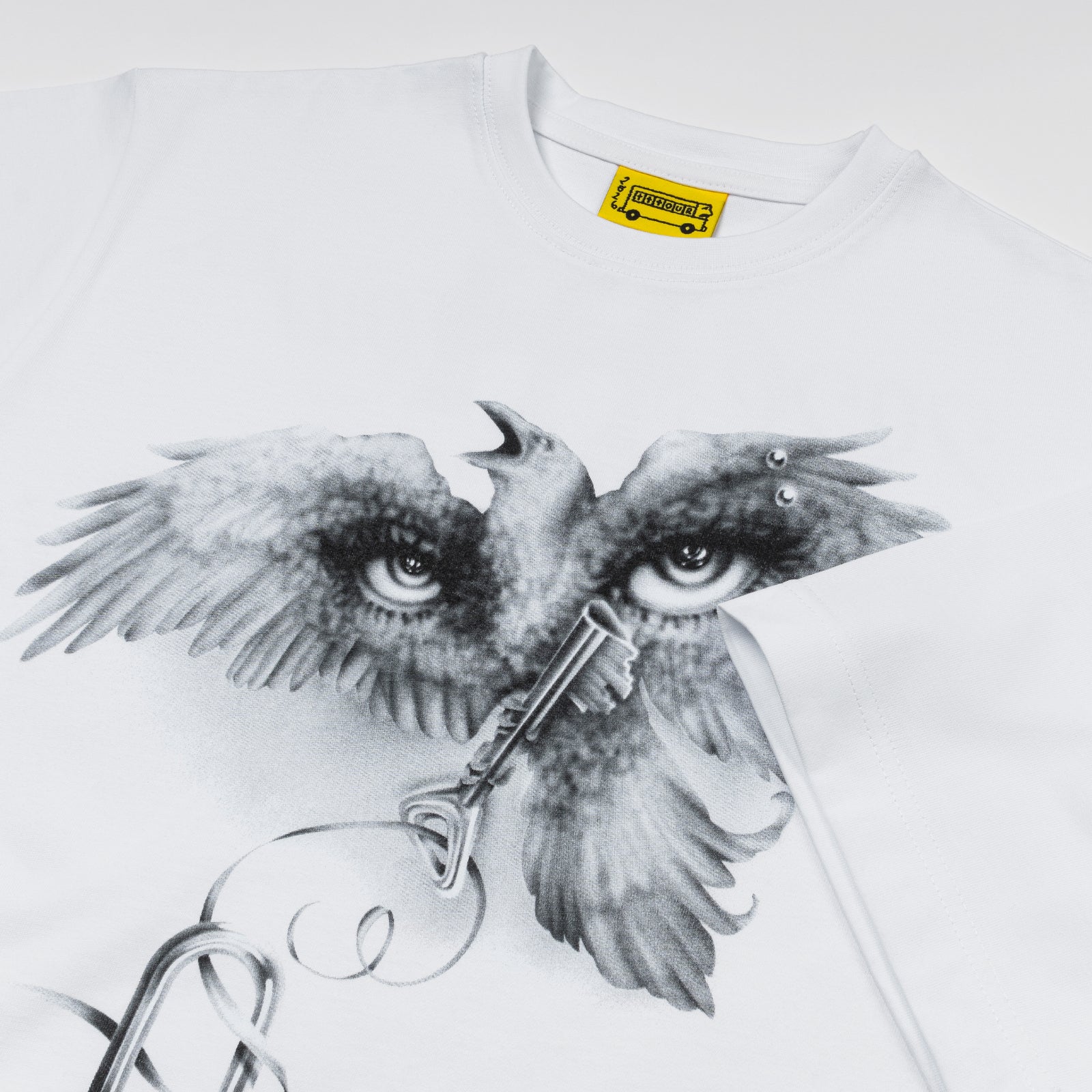 Taco Hemingway - T-shirt KLUCZE DO MIASTA biały